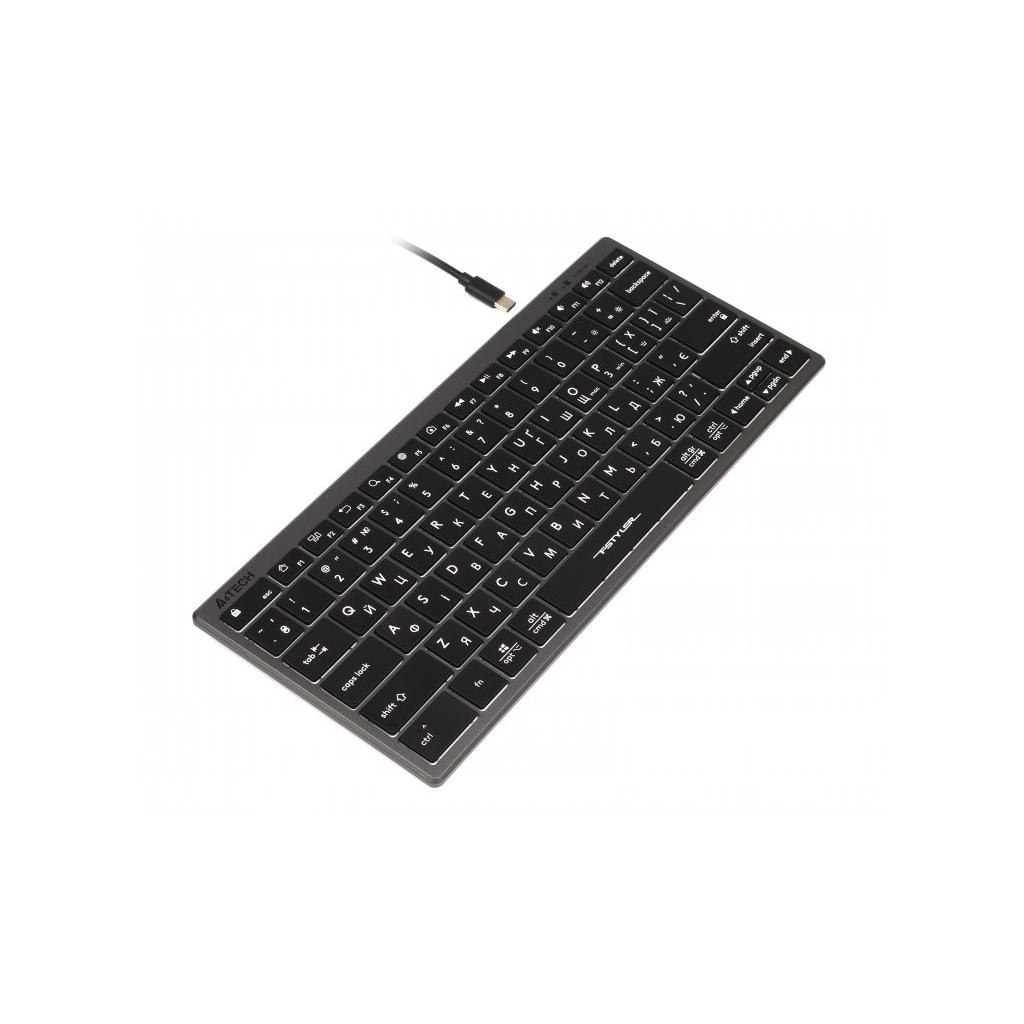 Клавіатура A4Tech FX61 USB Grey