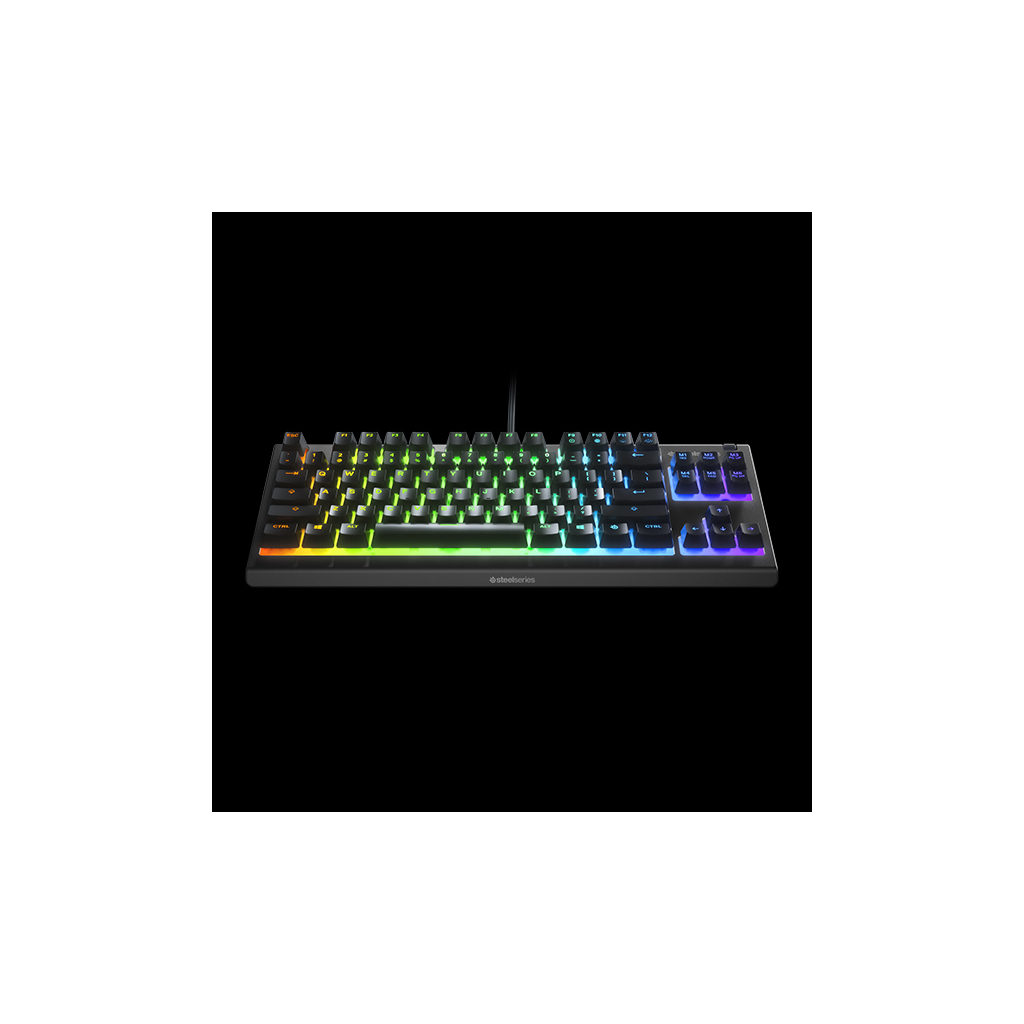 Клавіатура SteelSeries Apex 3 TKL UA USB Black (64831)