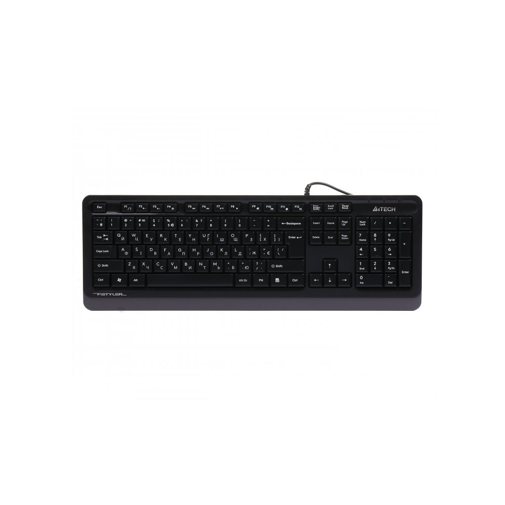 Клавіатура A4Tech FK10 Grey