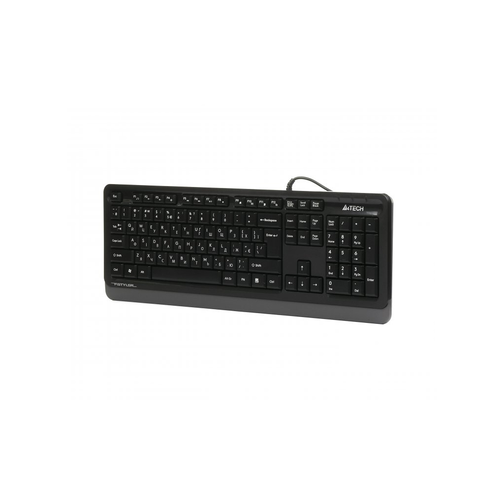 Клавіатура A4Tech FK10 Grey