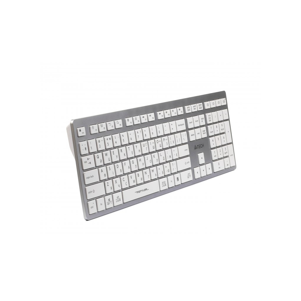Клавіатура A4Tech FBX50C USB/Bluetooth White (FBX50C White)