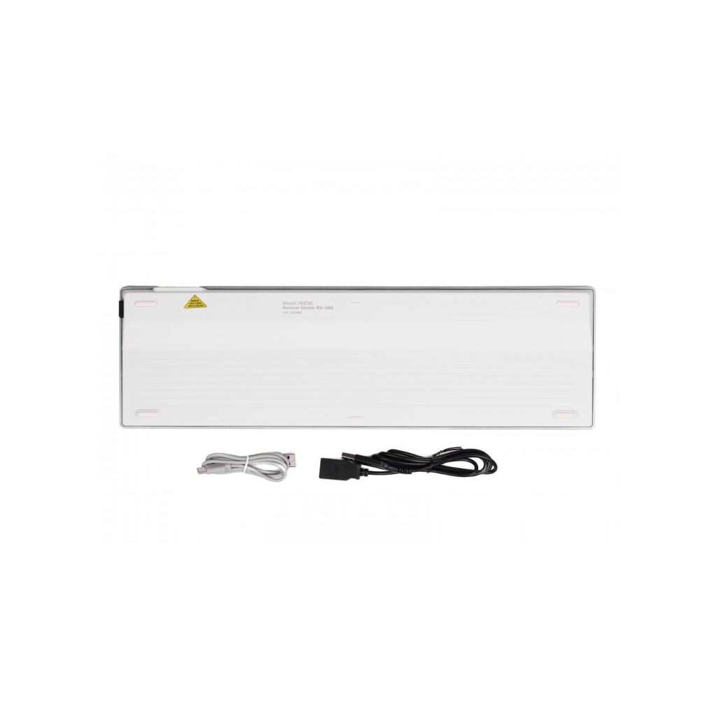 Клавіатура A4Tech FBX50C USB/Bluetooth White (FBX50C White)