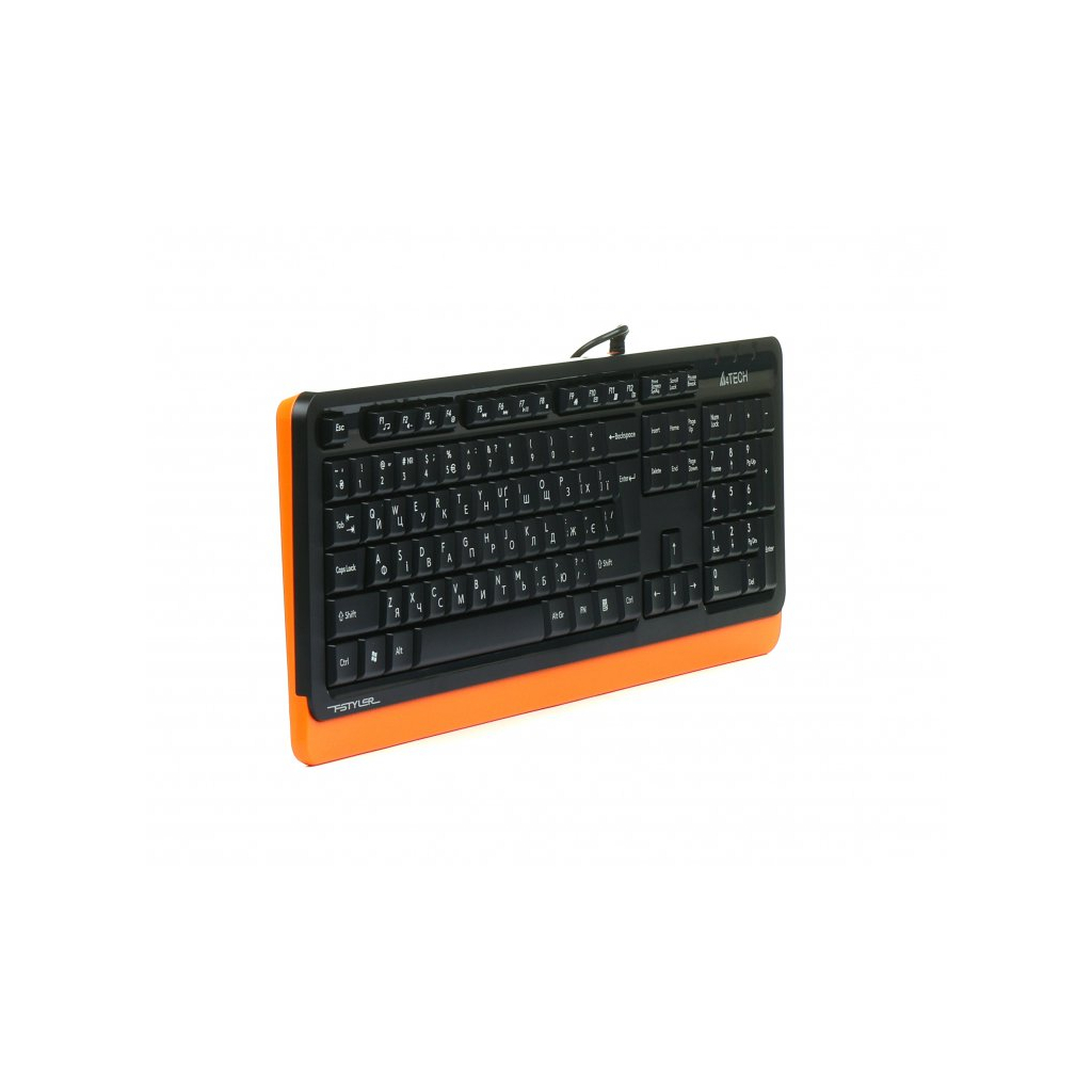 Клавіатура A4Tech FKS10 USB Orange