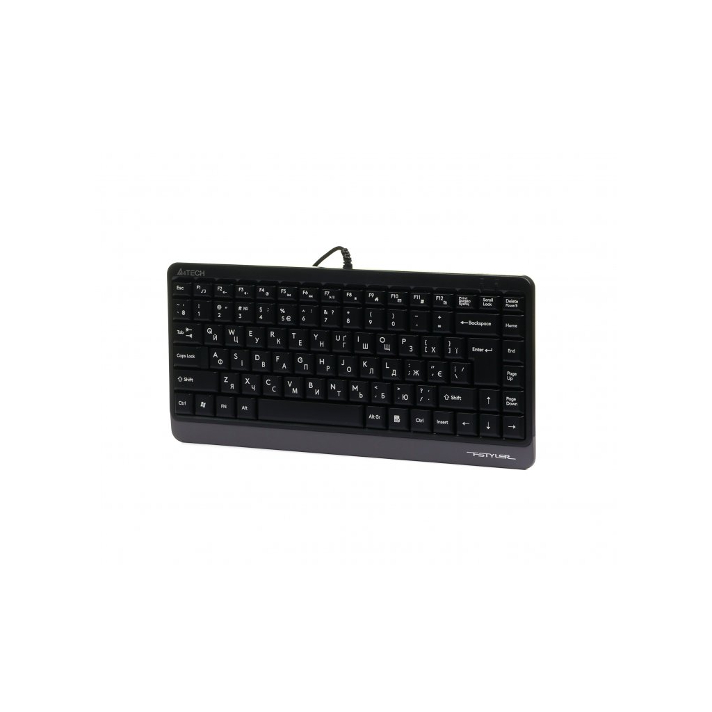 Клавіатура A4Tech FK11 Fstyler Compact Size USB Grey (FK11 USB (Grey))