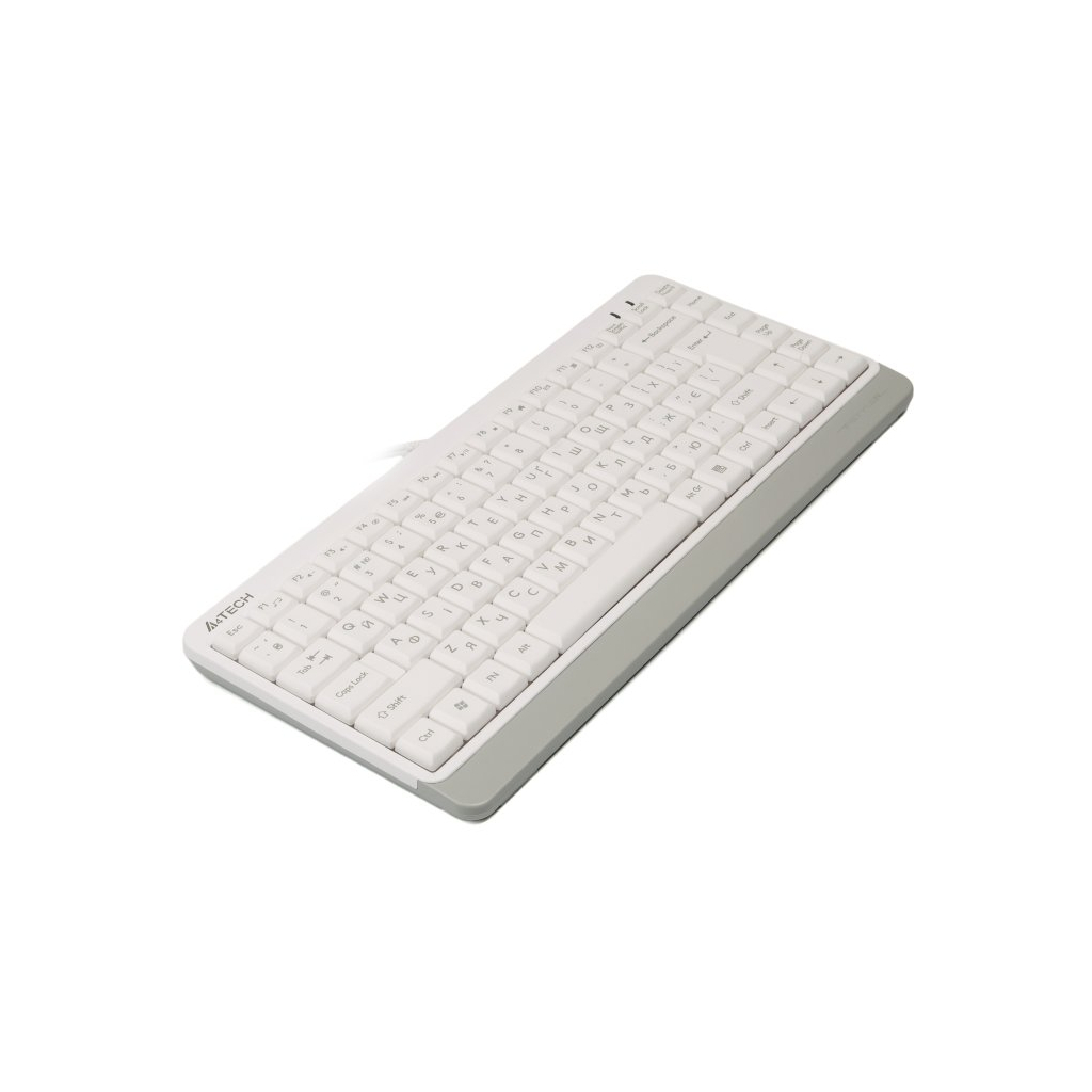 Клавіатура A4Tech FK11 Fstyler Compact Size USB White (FK11 USB (White))