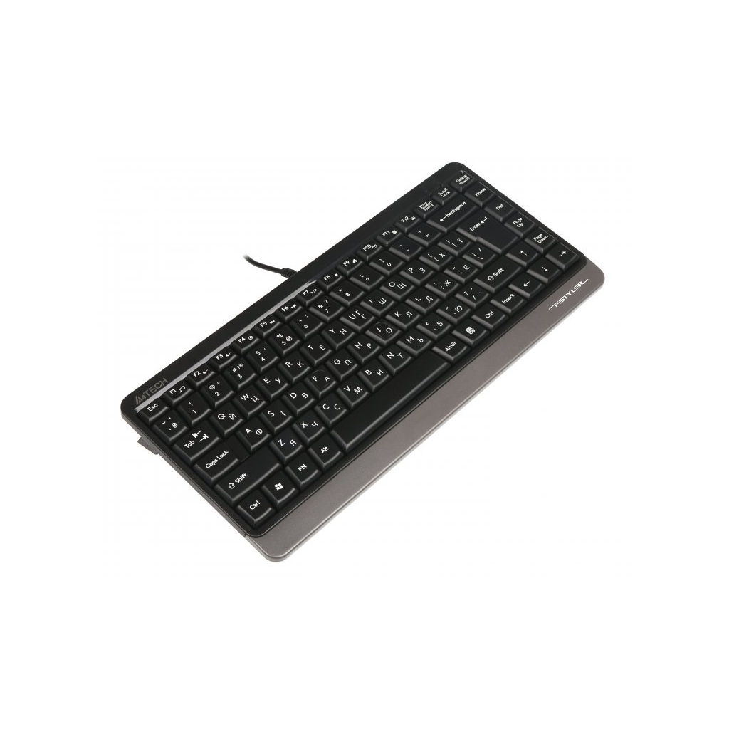 Клавіатура A4Tech FKS11 USB Grey