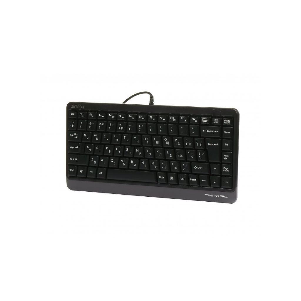 Клавіатура A4Tech FKS11 USB Grey