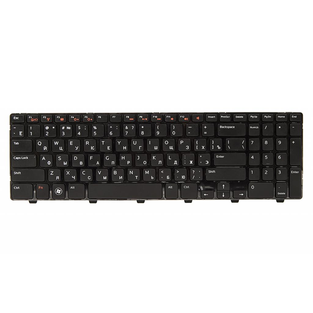 Клавіатура ноутбука PowerPlant DELL Inspiron 15R:N5110,M5110 черный,черный (KB310258)