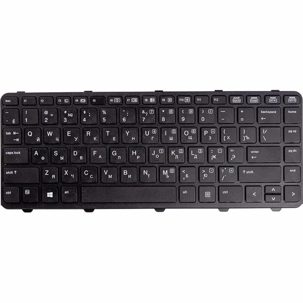 Клавіатура ноутбука HP ProBook 640 G1 черн/черн (KB310749)