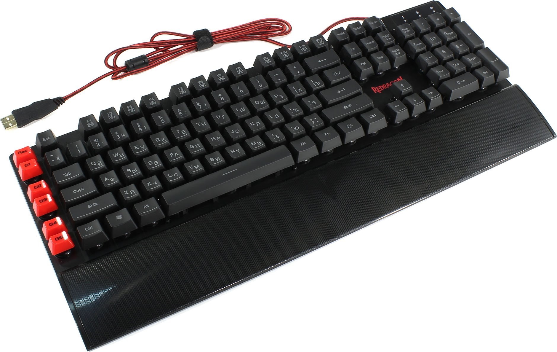 Клавіатура Redragon Yaksa K505 UKR, AntiGhost USB (70392)