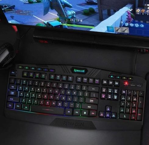 Клавіатура Redragon Harpe2 UKR RGB USB (77484)