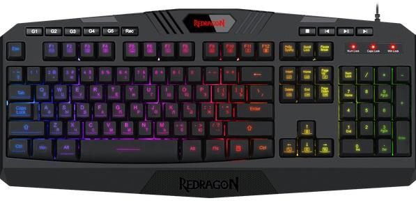 Клавіатура Redragon Harpe2 UKR RGB USB (77484)