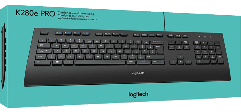 Клавіатура Logitech K280e for Business US (920-005217)