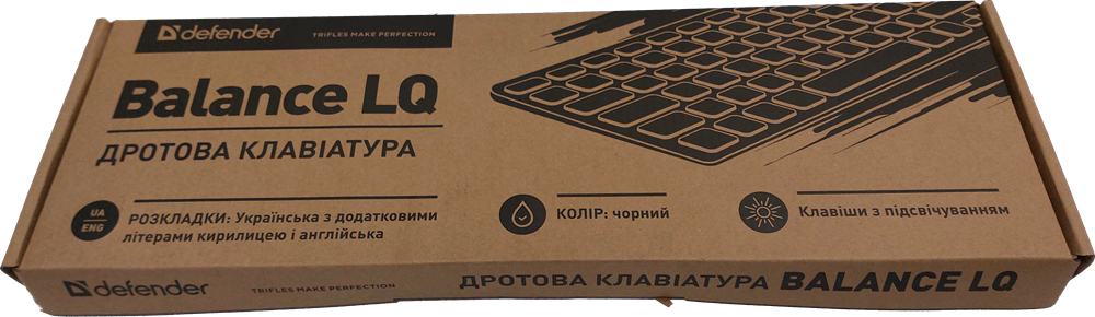 Клавіатура Defender Balance LQ (450790)