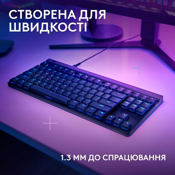 Клавіатура Logitech G515 TKL Gaming - Black - US INT'L (L920-012872) 