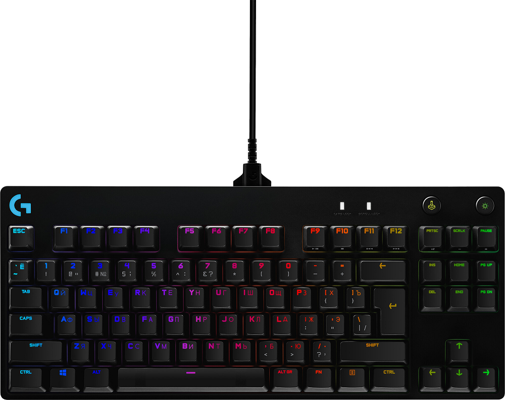 Клавіатура Logitech G PRO Mechanical Gaming USB Black (920-009392)