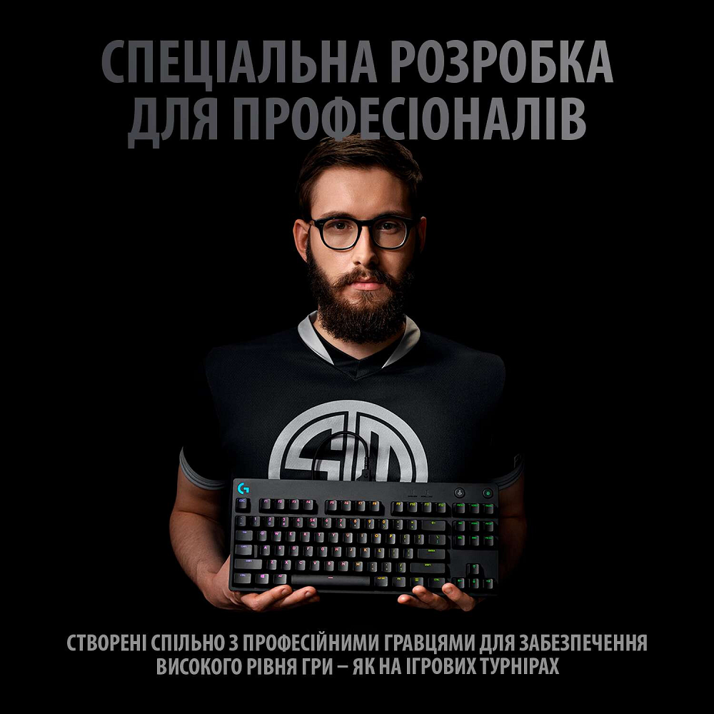 Клавіатура Logitech G PRO Mechanical Gaming USB Black (920-009392)
