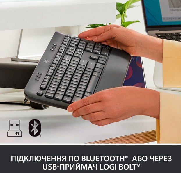 Клавіатура Logitech Signature K650, UA, Graphite (920-010945) 