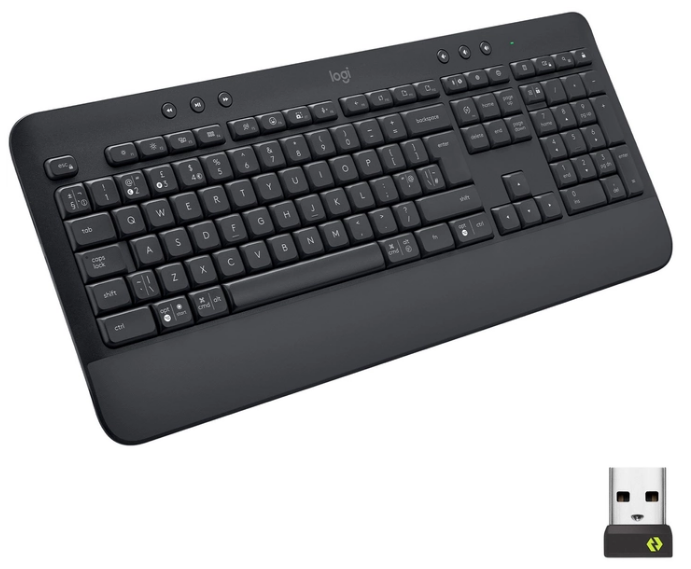 Клавіатура Logitech Signature K650, UA, Graphite (920-010945) 
