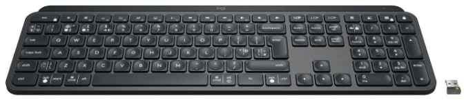 Клавіатура LOGITECH MX Master Keys for Business, US, Graphite (920-010251)