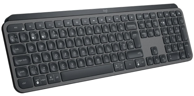 Клавіатура LOGITECH MX Master Keys for Business, US, Graphite (920-010251)