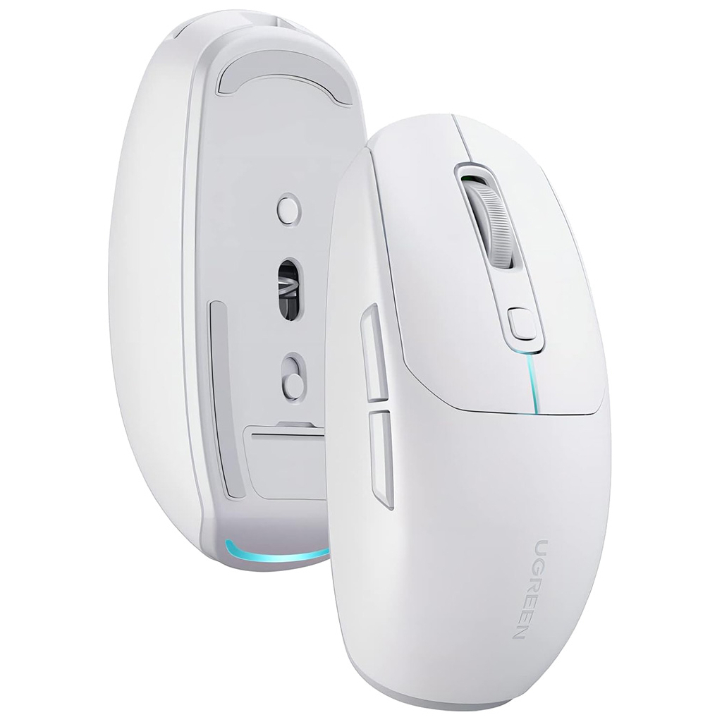 Мишка Ugreen MU103 Wireless/Bluetooth White (15629)