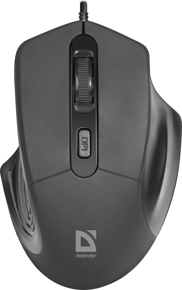 Миша Defender Datum MB-347 Black (52347)