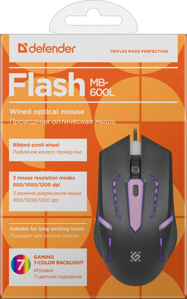 Миша Defender Flash MB-600L (52600)