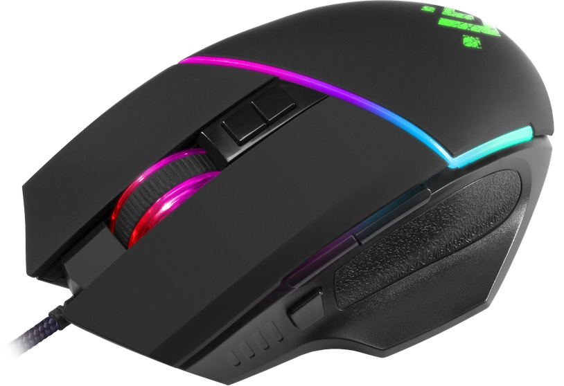Миша Defender Warfame GM-880L RGB, 8 кнопок,12800 dpi (52880)