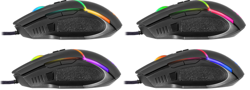 Миша Defender Warfame GM-880L RGB, 8 кнопок,12800 dpi (52880)
