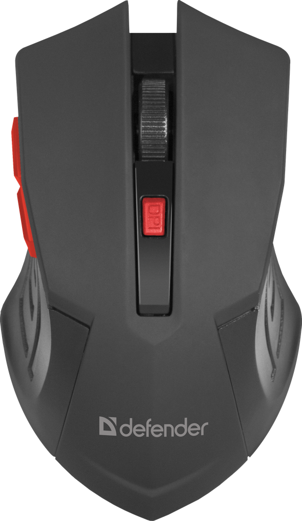 Миша Defender Accura MM-275 Wireless Red (52276)