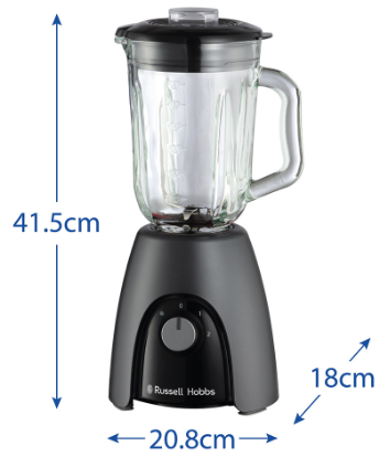 Стаціонарний  блендер Russell Hobbs 27121-56 Matte Charcoal Jug Blender