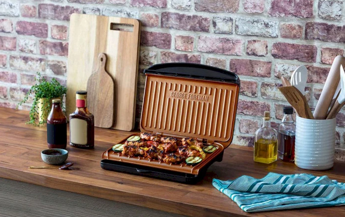 Гриль Russell Hobbs George Foreman 25811-56 Fit Grill Copper Medium