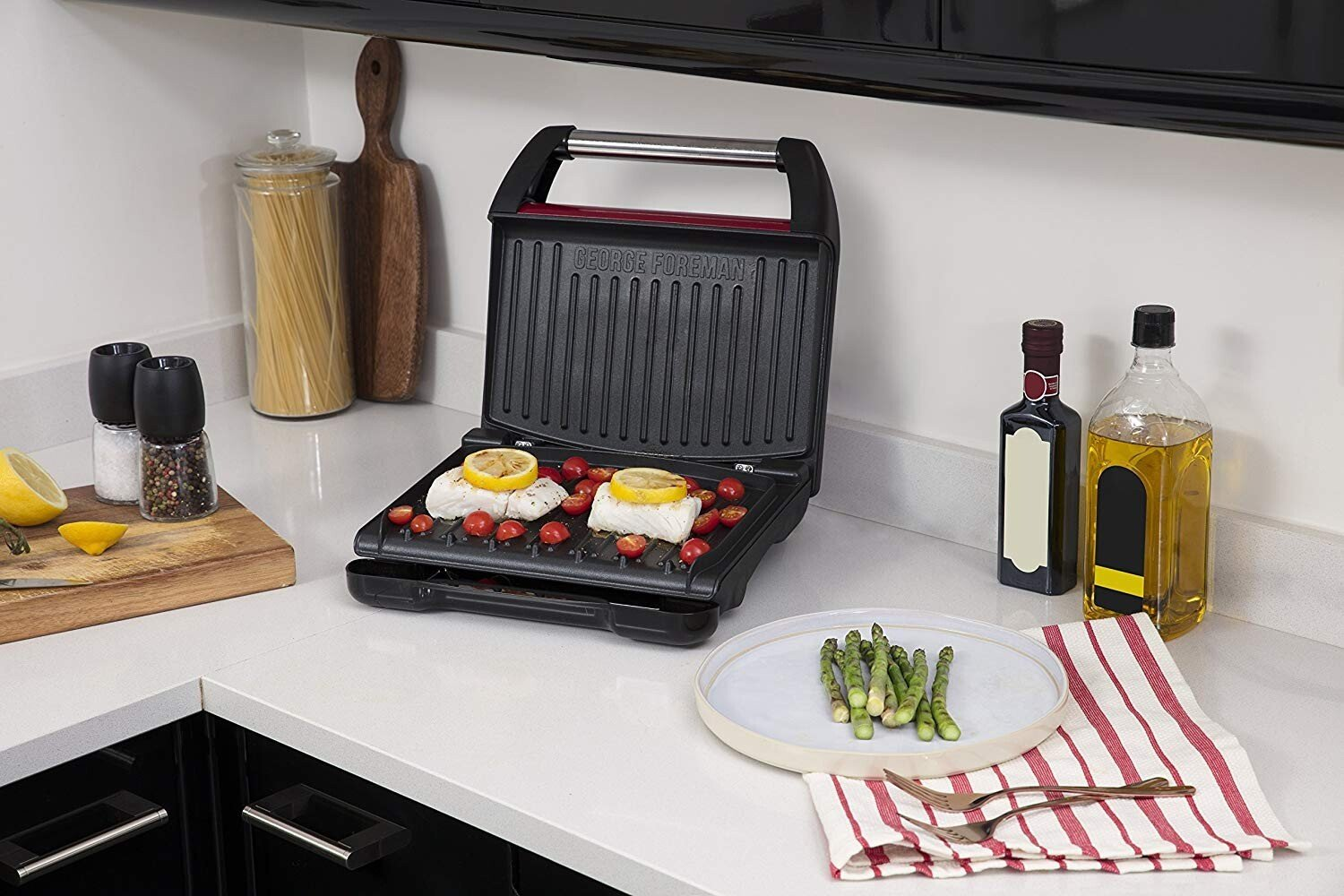 Гриль Russell Hobbs George Foreman 25040-56 Family Steel Grill
