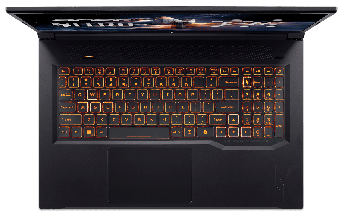 Ноутбук Acer Nitro V 17 AI ANV17-41-R7NT (NH.QYVEU.006) Obsidian Black
