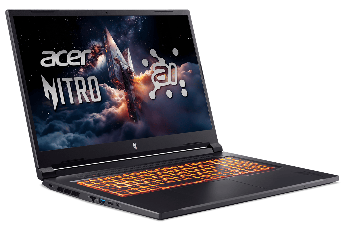 Ноутбук Acer Nitro V 17 AI ANV17-41-R7NT (NH.QYVEU.006) Obsidian Black