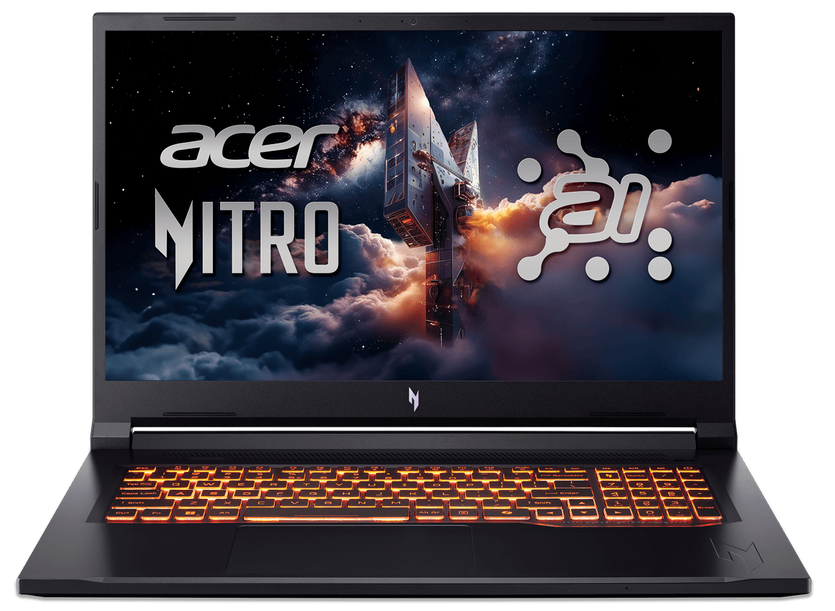 Ноутбук Acer Nitro V 17 AI ANV17-41-R7NT (NH.QYVEU.006) Obsidian Black