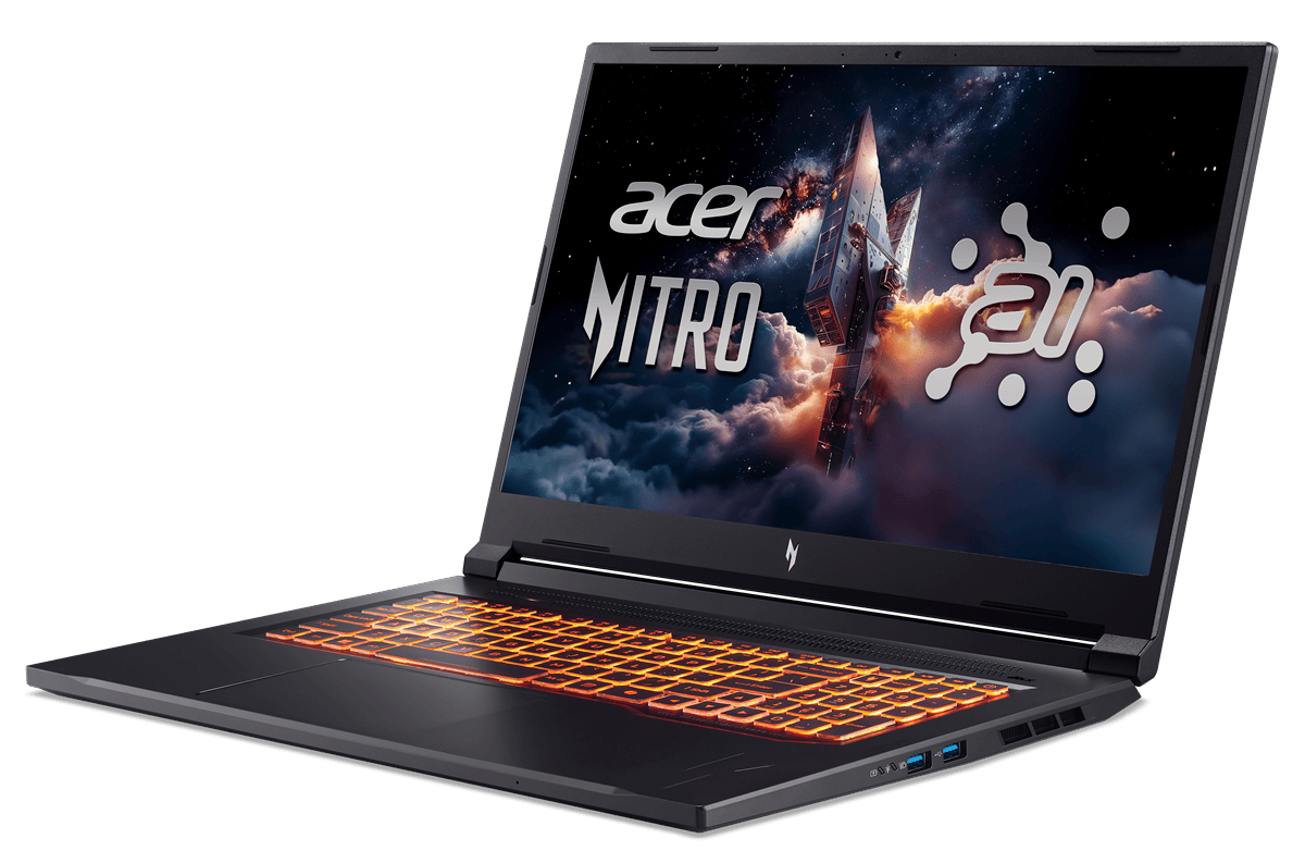 Ноутбук Acer Nitro V 17 AI ANV17-41-R7NT (NH.QYVEU.006) Obsidian Black