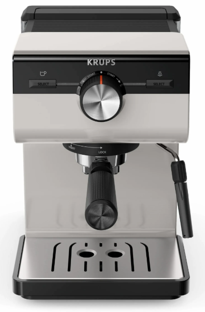 Кавоварка еспресо Krups XP381810 OPIO GREY