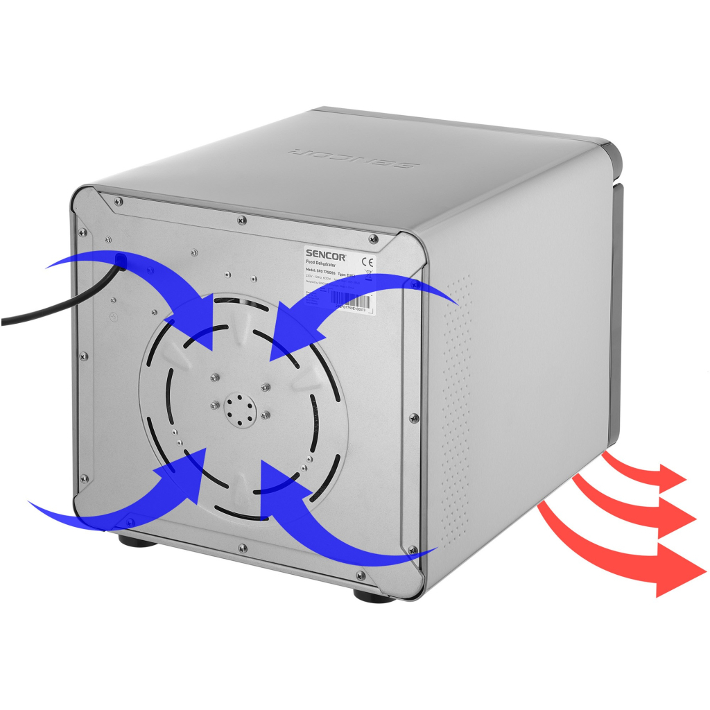 Сушка для овочів та фруктів Sencor SFD7750SS