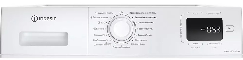 Пральна машина автоматична Indesit IM 812B MY TIME UA