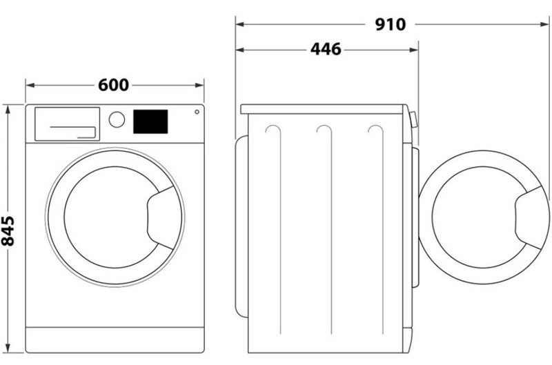 Пральна машина автоматична Indesit IM 600 MY TIME UA