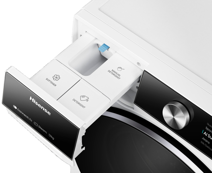 Пральна машина автоматична Hisense WF7S1247BW