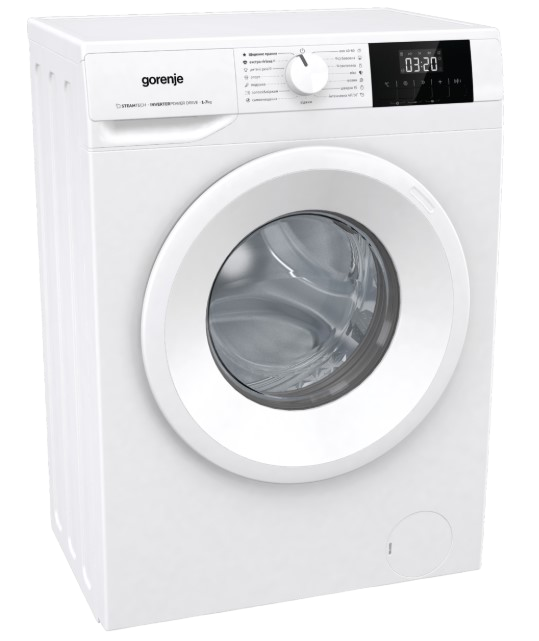 Пральна машина автоматична Gorenje WNGPI72SBS/UA (WFG17012)
