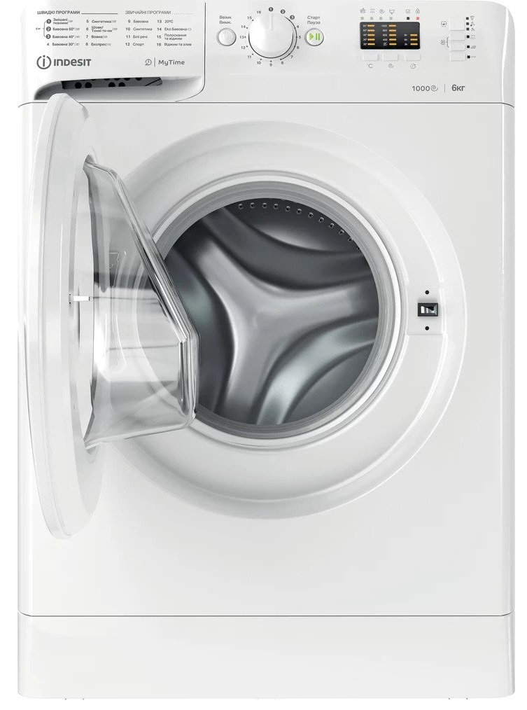 Пральна машина автоматична Indesit OMTWSA 61052 W UA