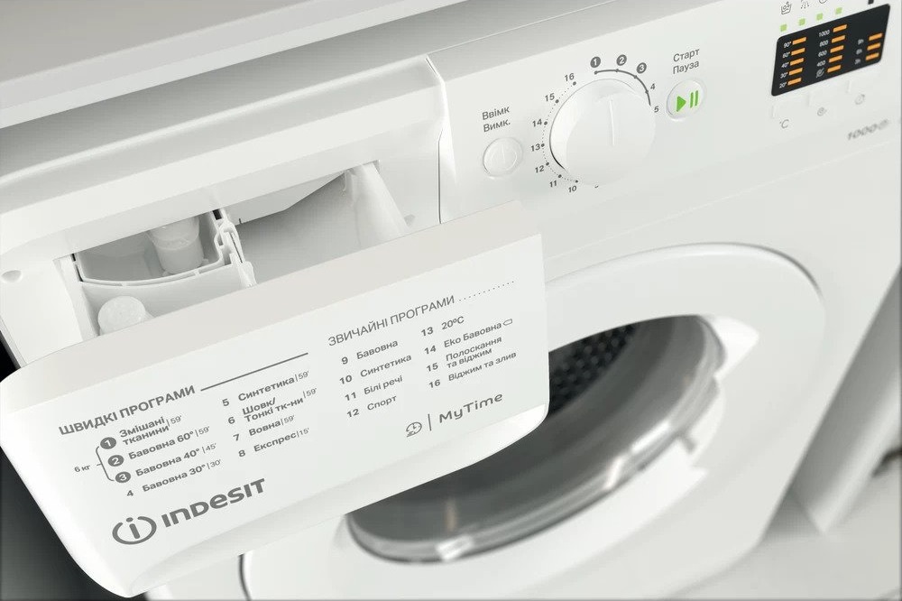 Пральна машина автоматична Indesit OMTWSA 61052 W UA