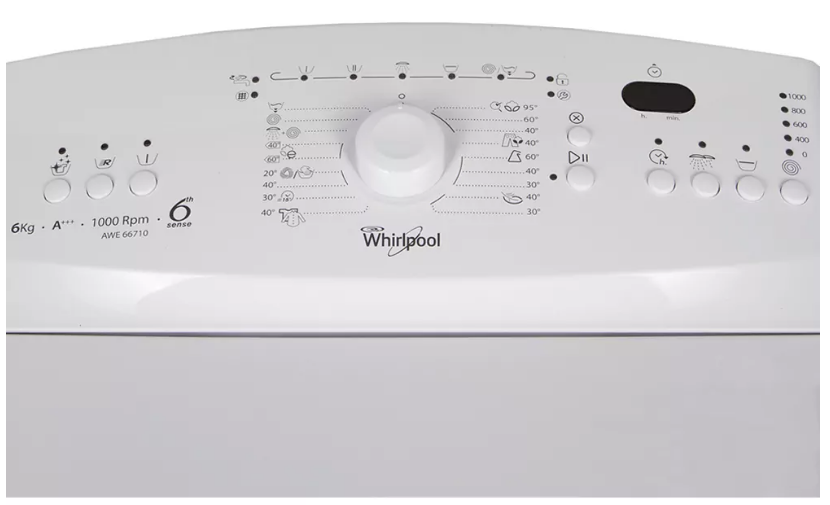 Пральна машина автоматична Whirlpool AWE 66710 UA