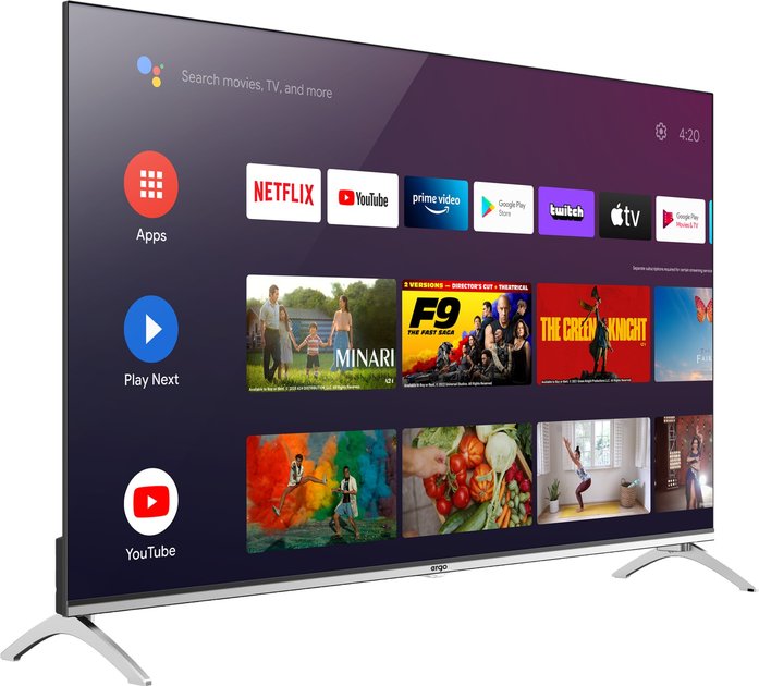 Телевізор Ergo QLED 43" 43GUS8555