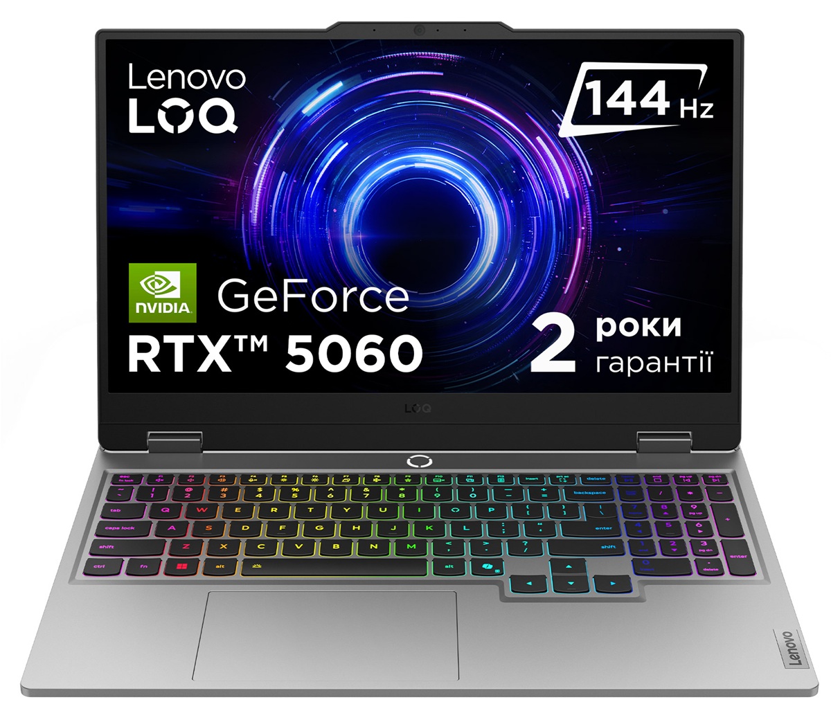 Ноутбук Lenovo LOQ 15IRX10 (83JE00L4RA) Luna Grey