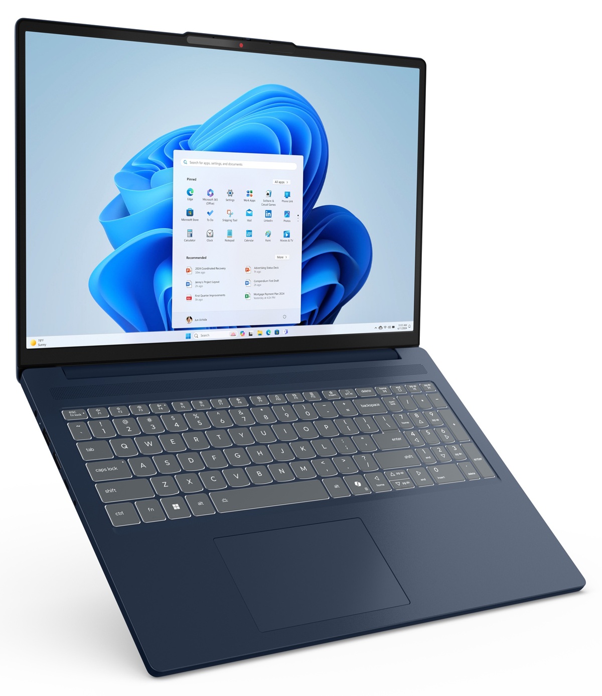 Ноутбук Lenovo IdeaPad Slim 3 16IRH10 (83K2007GRA) Cosmic Blue